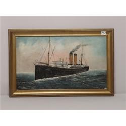 Charles Waters Oil on Board  Signed