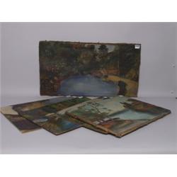 Collection of Early Butchart Gardens Paintings