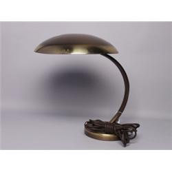 Modernist Brass Swivel Lamp
