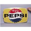Image 1 : Pepsi Tin Sign Circa 1960