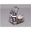 Image 1 : English Condiment Set Restored Ca 1870