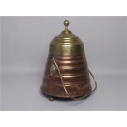 Metalware:  Victorian Copper & Brass Beehive