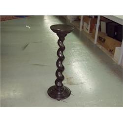 Antique Varley Twist Plant Stand