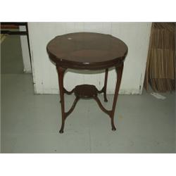 Antique Mahogany Lamp Table