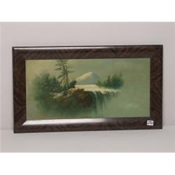 American Oil Painting  of Mount Baker