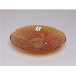 Northwood Carnival Glass Marigold Plate
