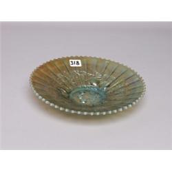 Northwood Carnival Glass 3 Fruits Plate