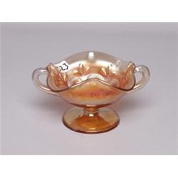 Carnival Glass Dugan Marigold Bon Bon Dish