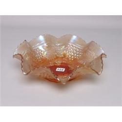 Northwood Carnival Glass Marigold Bowl