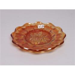 Dugan Carnival Glass Marigold Plate