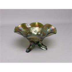 Northwood Carnival Glass Footed Bowl