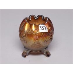 Northwood Marigold Carnival Glass Bowl