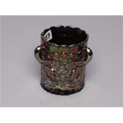 Dugan Carnival Glass Amethyst Spooner