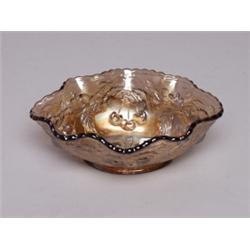Northwood Carnival Glass Oval Bowl