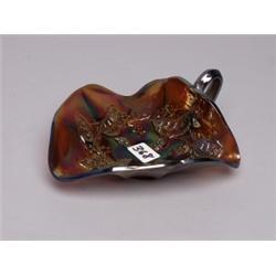 Millersburg Amethyst Carnival Glass Bowl