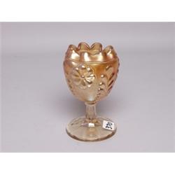 Northwood Carnival Glass Rose Bowl