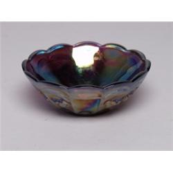 Amethyst Northwood Carnival Glass Bowl