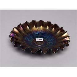 Northwood Carnival Glass Flat Base Bowl