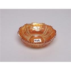 Fenton Carnival Glass Flat Base Bowl