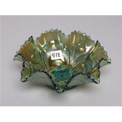 Imperial Carnival Glass Flat Base Bowl