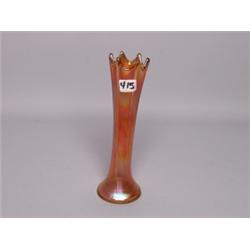 Dugan Carnival Glass Wide Rib Vase