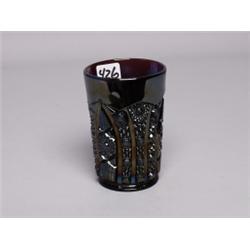 Amethyst Fenton Carnival Glass Tumbler