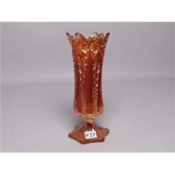 Sowerby England Footed Panel Vase