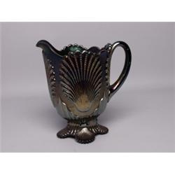 Dugan Carnival Glass Pitcher