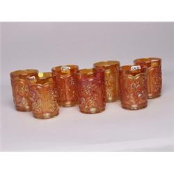 Imperial Carnival Glass Tumblers
