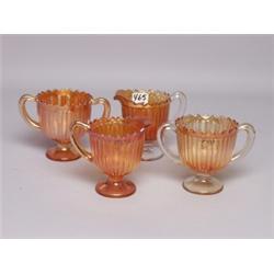 2 Sets Imperial Marigold Cream & Sugars