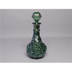 Imperial Carnival Glass Decanter w/ Stopper