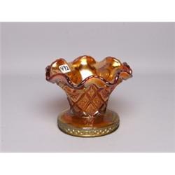 Marigold Carnival Glass Bowl