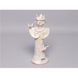 Ceramic Figure Signed Indistinctly