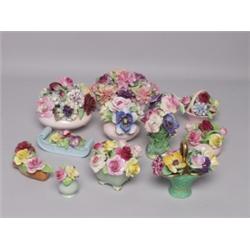 English Floral Bone China Items