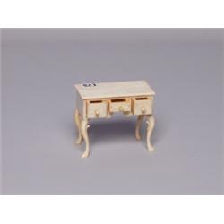 Hand Made Miniature Bone Desk