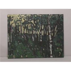 Canadial Oil on Canvas  Gold Snyder