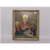 Image 1 : 19th C. Russian Painted Wood Panel Icon