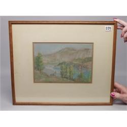 Landscape Pastel   1926