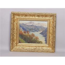 A Ciafrone oil on Canvas Board