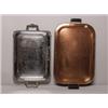 Image 1 : Silver Plate and Copper Tray