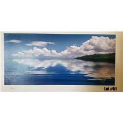 "Sea of Tranquility" by Douglas Page, Giclee Canvas, 30x14, $550 Retail, 17/350, Signed and Numbered