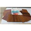 Image 1 : Qty 12 Koa Veneer Photo Album Covers 7x9, Aloha Canvas Tote Bag