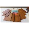 Image 1 : Qty 8 Koa Veneer Photo Album Covers 8x11.5, Aloha Canvas Tote Bag