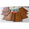 Image 2 : Qty 8 Koa Veneer Photo Album Covers 8x11.5, Aloha Canvas Tote Bag
