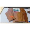 Image 1 : Qty 18 Koa Veneer Photo Album Covers 7x13, Aloha Canvas Tote Bag
