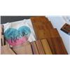 Image 3 : Qty 18 Koa Veneer Photo Album Covers 7x13, Aloha Canvas Tote Bag