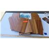 Image 1 : Qty 18 Koa Veneer Photo Album Covers 7x13, Aloha Canvas Tote Bag