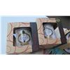 Image 4 : Retail Mdse: Blaise Domino Mugs (4 qty), Oahu Clock, 25 Sandwich Isles Note Cards