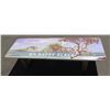 Image 1 : "My Happy Place" Hawaii Theme Promotional Bench w/ Laminate Top, Approx 17"x24"x72"