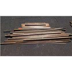 Koa Wood Bundle, Various Grades, Quality, Sizes, (Approx 4-7 ft), Approx. 25 pcs